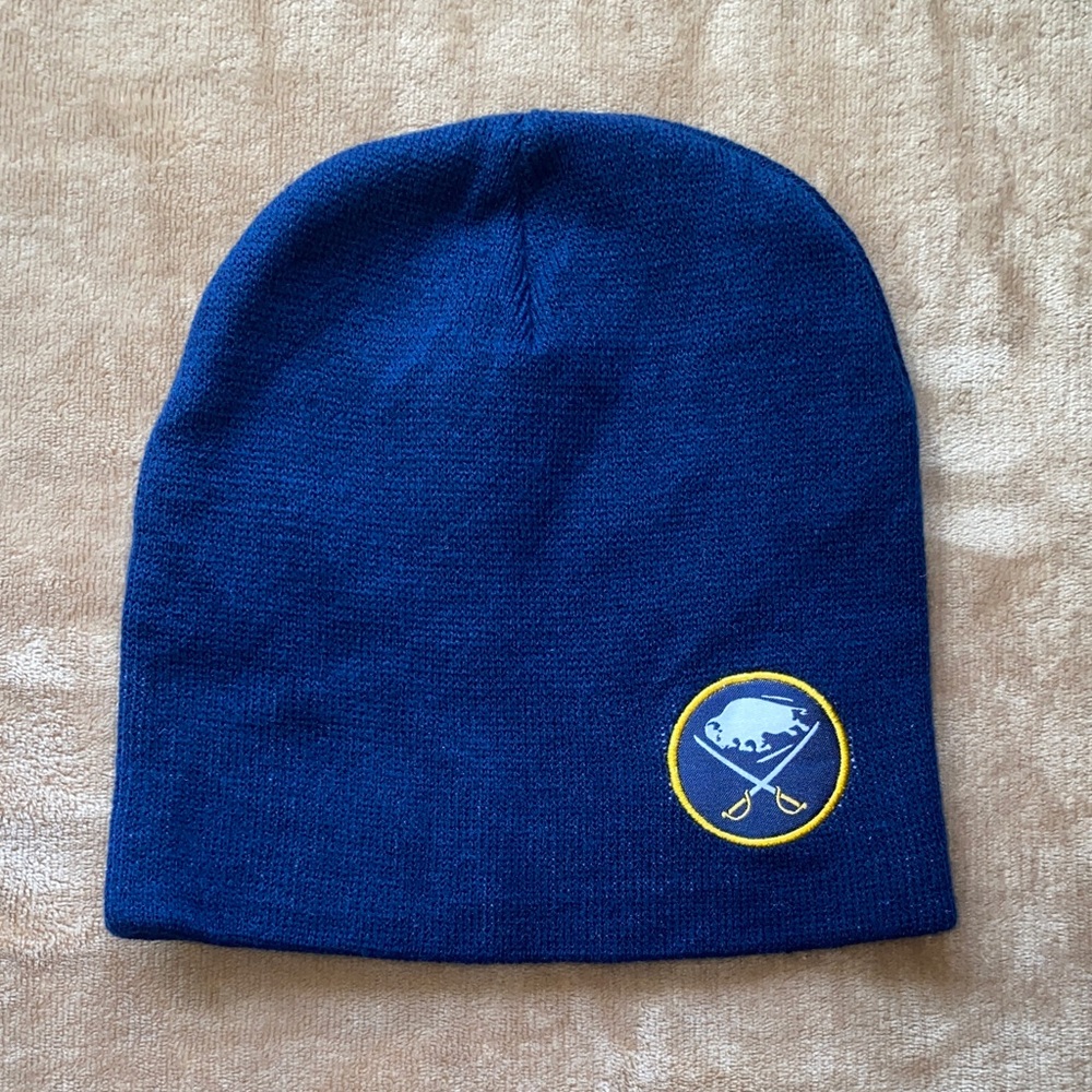 Buffalo Sabres Navy Blue Beanie with Logo